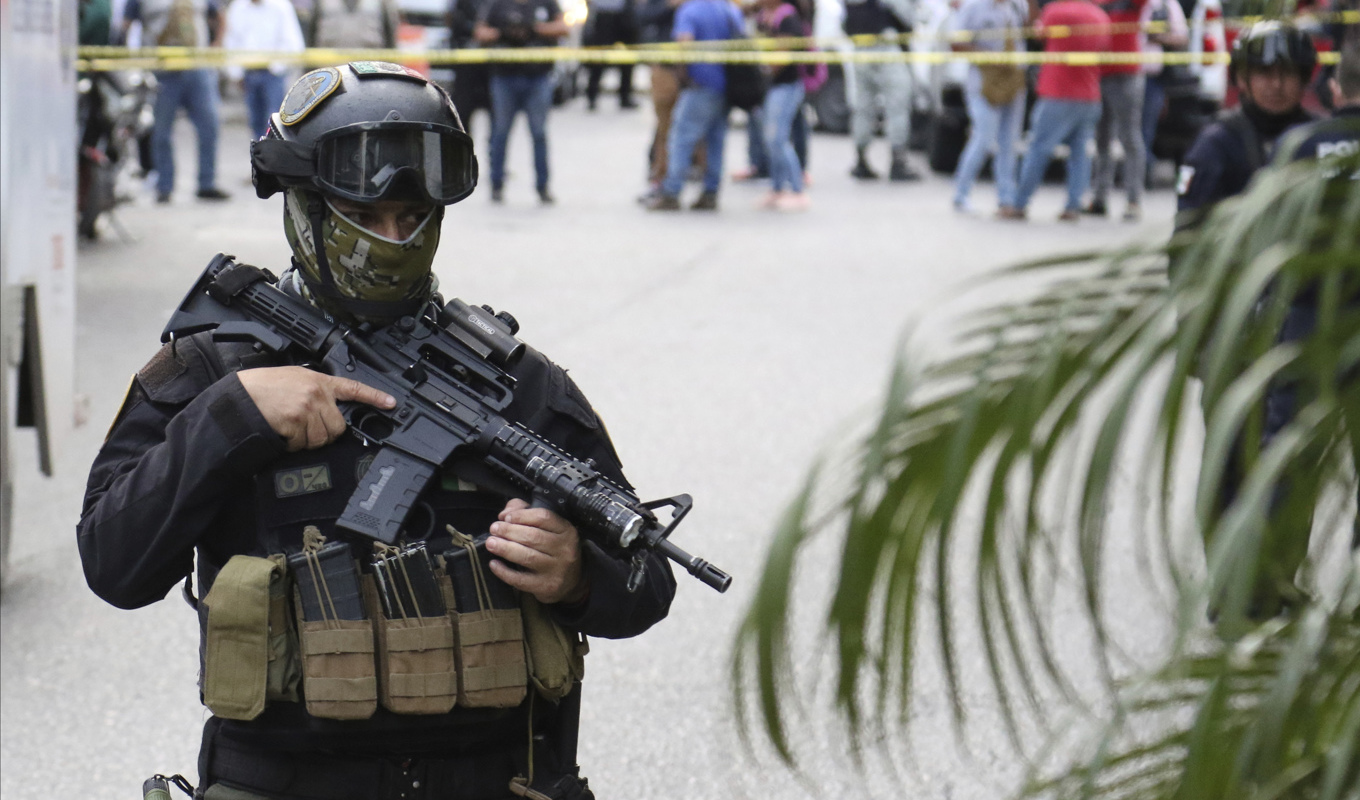 Rivaliserande kriminella gäng lyckats sprida hot, skador och död, trots stor närvaro av polis och militär i Chilpancingo i Mexiko. Arkivbild. Foto: Alejandrino Gonzalez/AP/TT