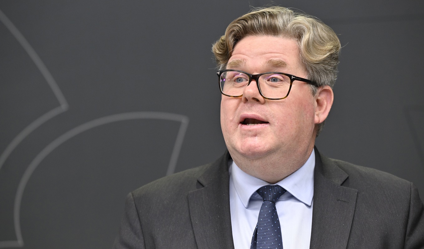 Justitieminister Gunnar Strömmer (M). Arkivbild. Foto: Henrik Montgomery/TT