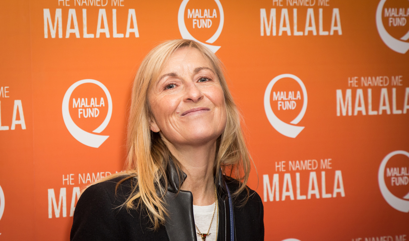 Tv-programledaren Fiona Phillips misstänker att alla tidiga morgnar gjort henne sjuk. Arkivbild. Foto: Vianney Le Caer/Invision/AP/TT