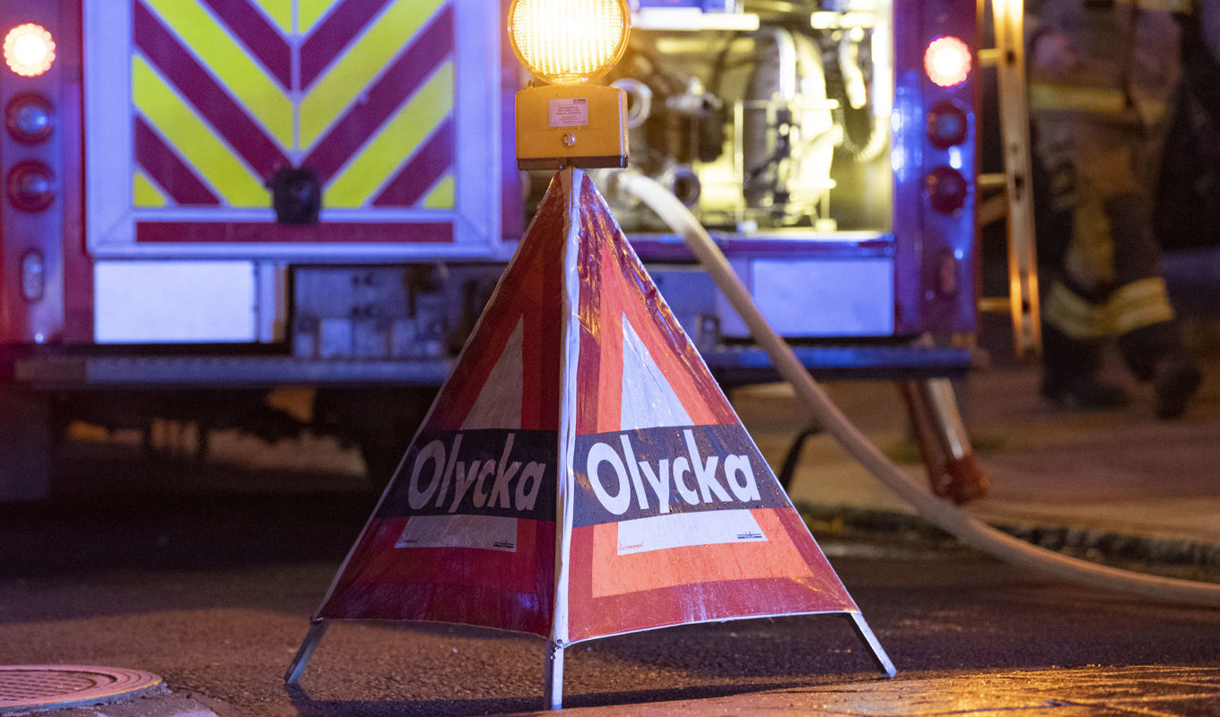 Branden spred sig till en närliggande butik. Arkivbild. Foto: Johan Nilsson/TT