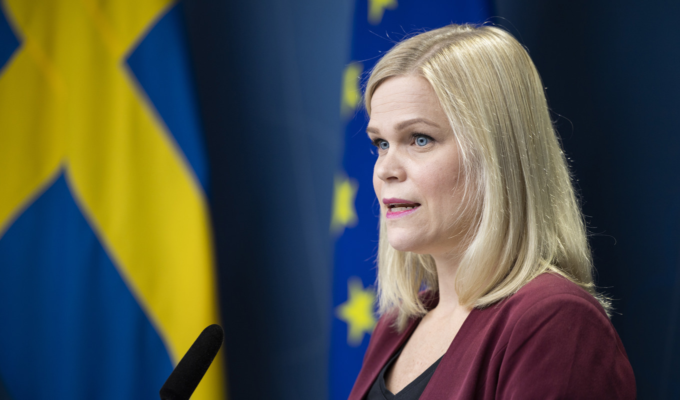 Jämställdhets- och iträdande arbetsmarknadsminister Paulina Brandberg. Foto: Ninni Andersson/Regeringskansliet