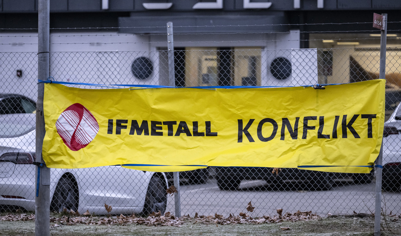 Konflikten mellan IF Metall och Tesla har pågått sedan oktober. Arkivbild. Foto: Johan Nilsson/TT