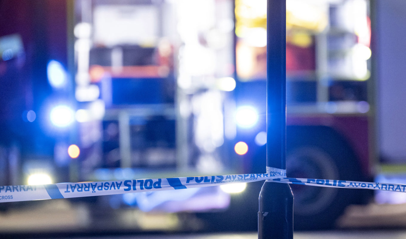 Polis och räddningstjänst larmades om en brand i Dals-ed på fredagsmorgonen. Arkivbild. Foto: Johan Nilsson/TT