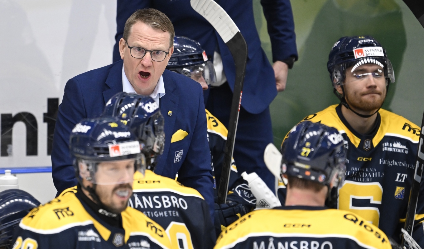 Södertälje och tränaren Magnus Bogren kunde ropa in femte raka segern. Arkivbild. Foto: Anders Wiklund/TT