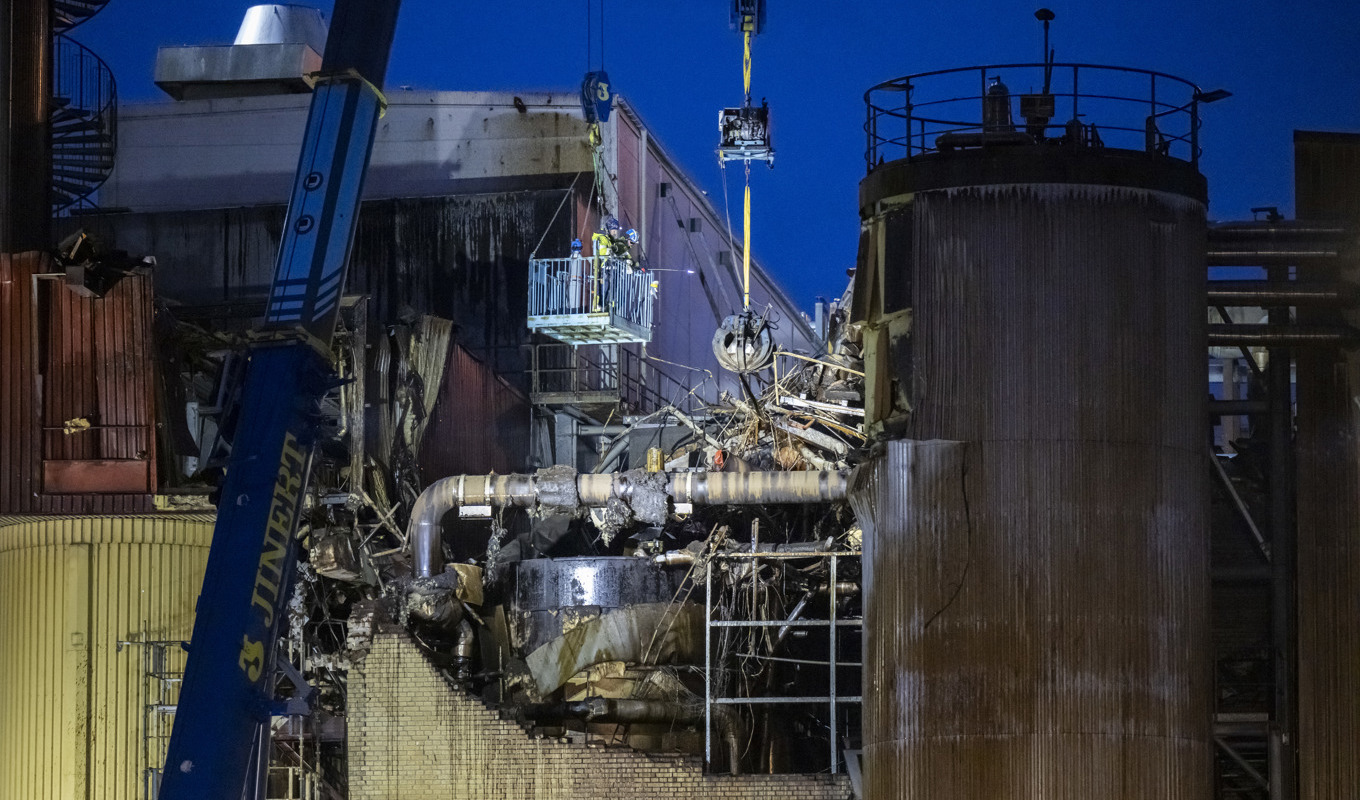 Örtofta sockerbruk norr om Lund fick i november omfattande skador efter en explosion i en panna. Explosionen inträffade under produktion av socker från betor och sockersaft och bråte spreds över ett stort område. Arkivbild. Foto: Johan Nilsson/TT