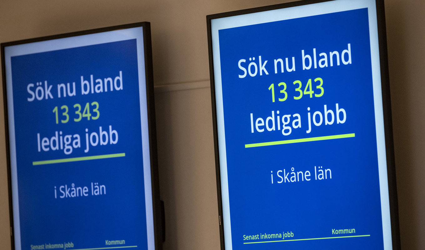 Arbetslösheten ökar. Arkivbild. Foto: Johan Nilsson/TT