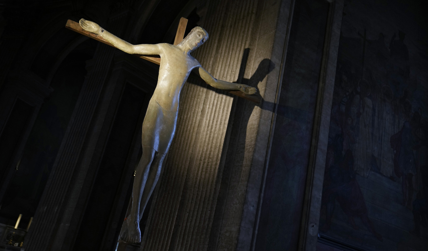 Enligt en granskning av en belgisk dagstidning har landets katolska kyrka under många år ägnat sig åt en omfattande handel med spädbarn. Arkivbild. Foto: Francois Mori/AP/TT