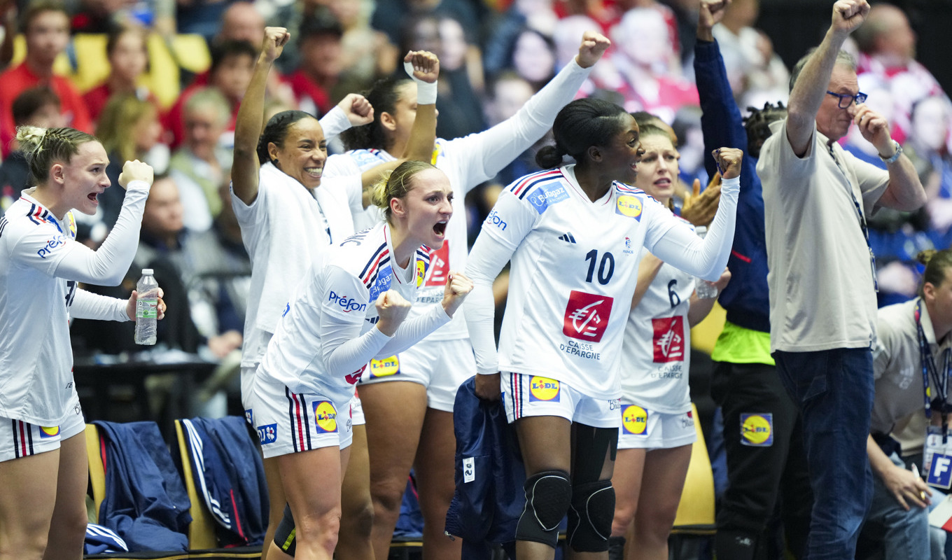 Frankrike fick revansch på Norge och tog VM-guld i handboll. Foto: Claus Fisker/Ritzau/TT