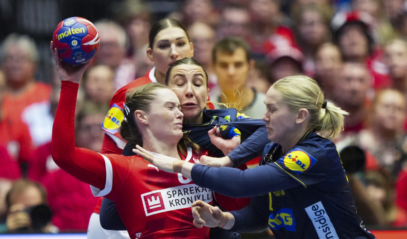 Sverige föll i bronsmatchen mot Danmark efter ett sanslöst Drama. Foto: Claus Fisker/Ritzau Scanpix/TT