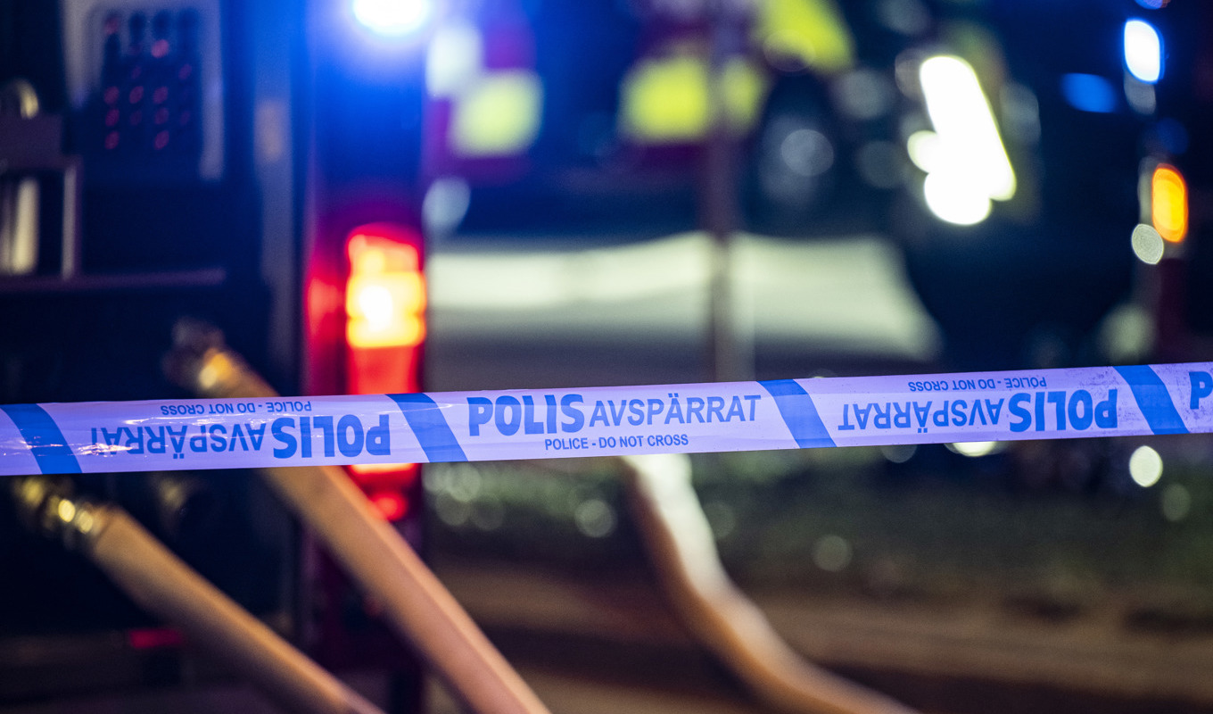 Det brinner i en livsmedelsbutik i Västerås. Arkivbild. Foto: Johan Nilsson/TT