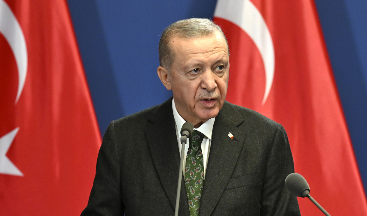 Turkiets president Recep Tayyip Erdogan. Arkivbild. Foto: Denes Erdos/AP/TT