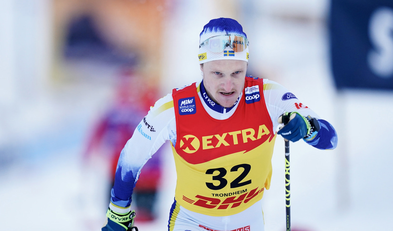 Jens Burman blev bäste svensk på fjärde plats. Foto: Terje Pedersen/NTB/TT