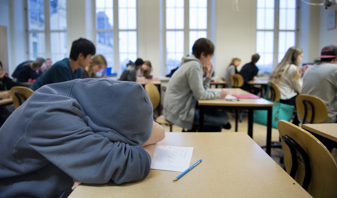 Senare skolstart kan få positiva effekter, enligt en ny studie. Arkivbild. Foto: Jessica Gow/TT