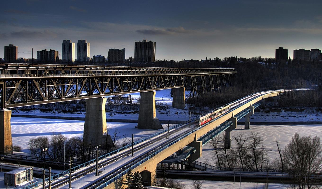 På bilden ses staden Edmonton i Kanada. Foto: Pixabay