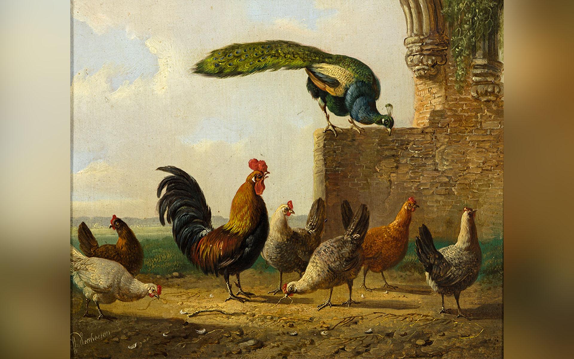 Besserwisserns själva attityd omöjliggör själva samtalet. Målning av Albertus Verhoesen (1806–1881). Foto: Groninger Museum