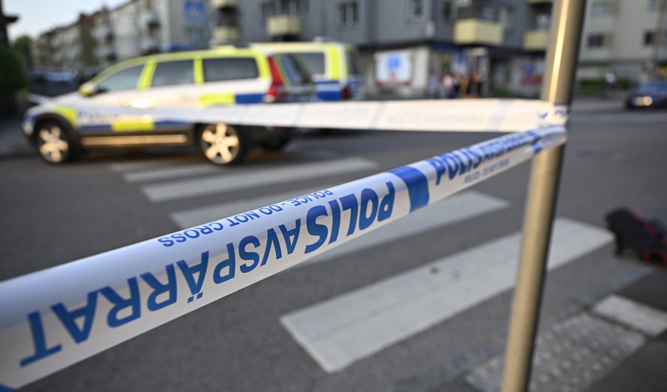 Den 14 maj förra året sköts en 19-årig man ihjäl i Landskrona. Åklagarna tror att han inte var det tilltänkta mordoffret. Arkivbild. Foto: Johan Nilsson/TT