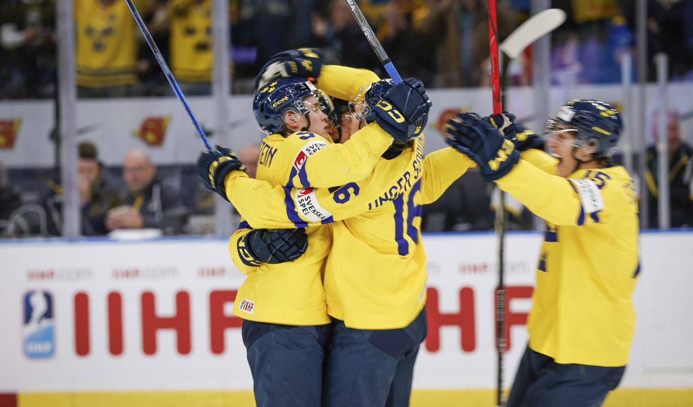 Svensk jubel. Foto: Adam Ihse/TT