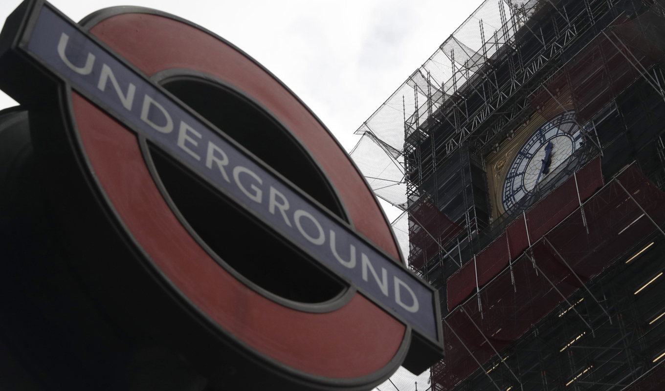 Londons tunnelbana kommer inte att stanna i veckan. Arkivbild. Foto: Alastair Grant/AP/TT