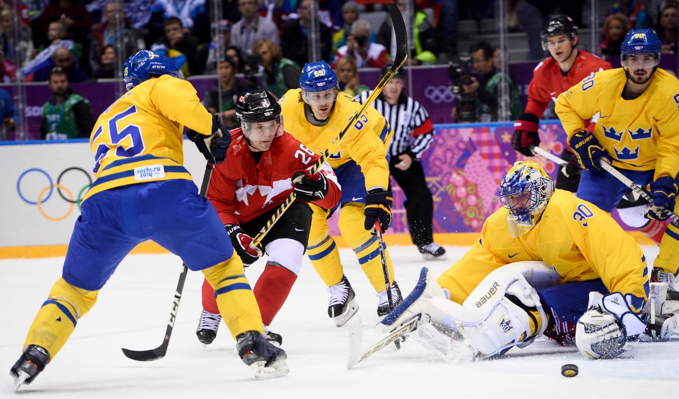 Kanada vann finalen över Sverige i Sotji 2014, senaste gången NHL-spelare deltog i OS. Nu återvänder NHL till OS 2026. Arkivbild. Foto: PONTUS LUNDAHL/TT