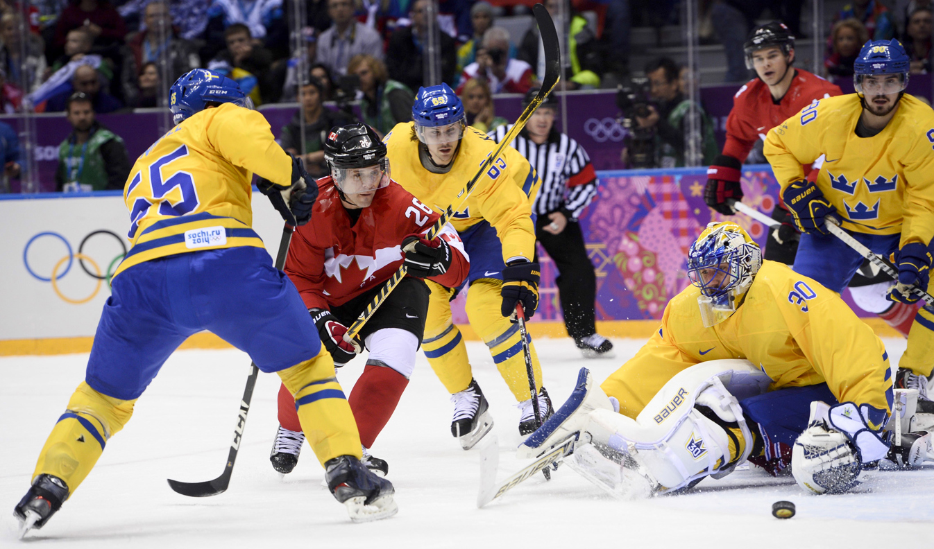 Kanada vann finalen över Sverige i Sotji 2014, senaste gången NHL-spelare deltog i OS. Nu återvänder NHL till OS 2026. Arkivbild. Foto: PONTUS LUNDAHL/TT