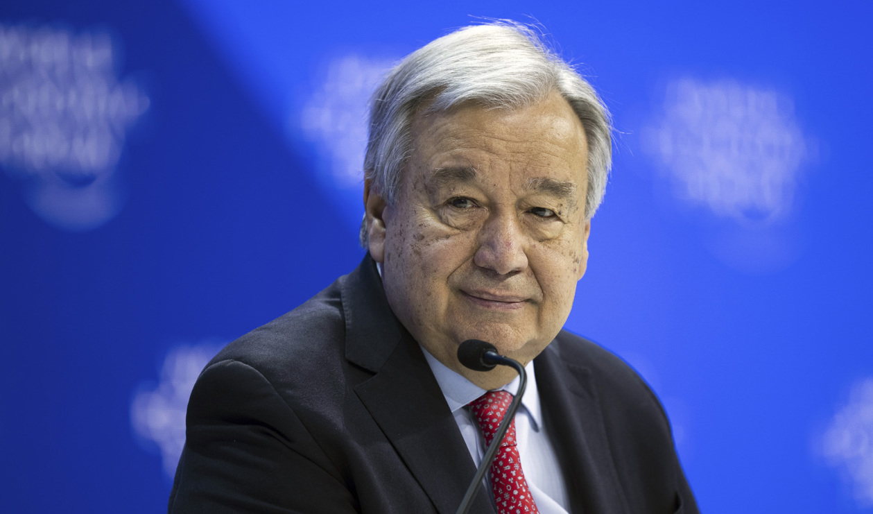 FN:s generalsekreterare António Guterres. Arkivbild. Foto: Gian Ehrenzeller/AP/TT