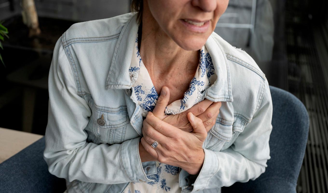 Ett enkelt test avslöjar risken för hjärtinfarkt lång i förväg. Arkivbild. Foto: Jessica Gow/TT