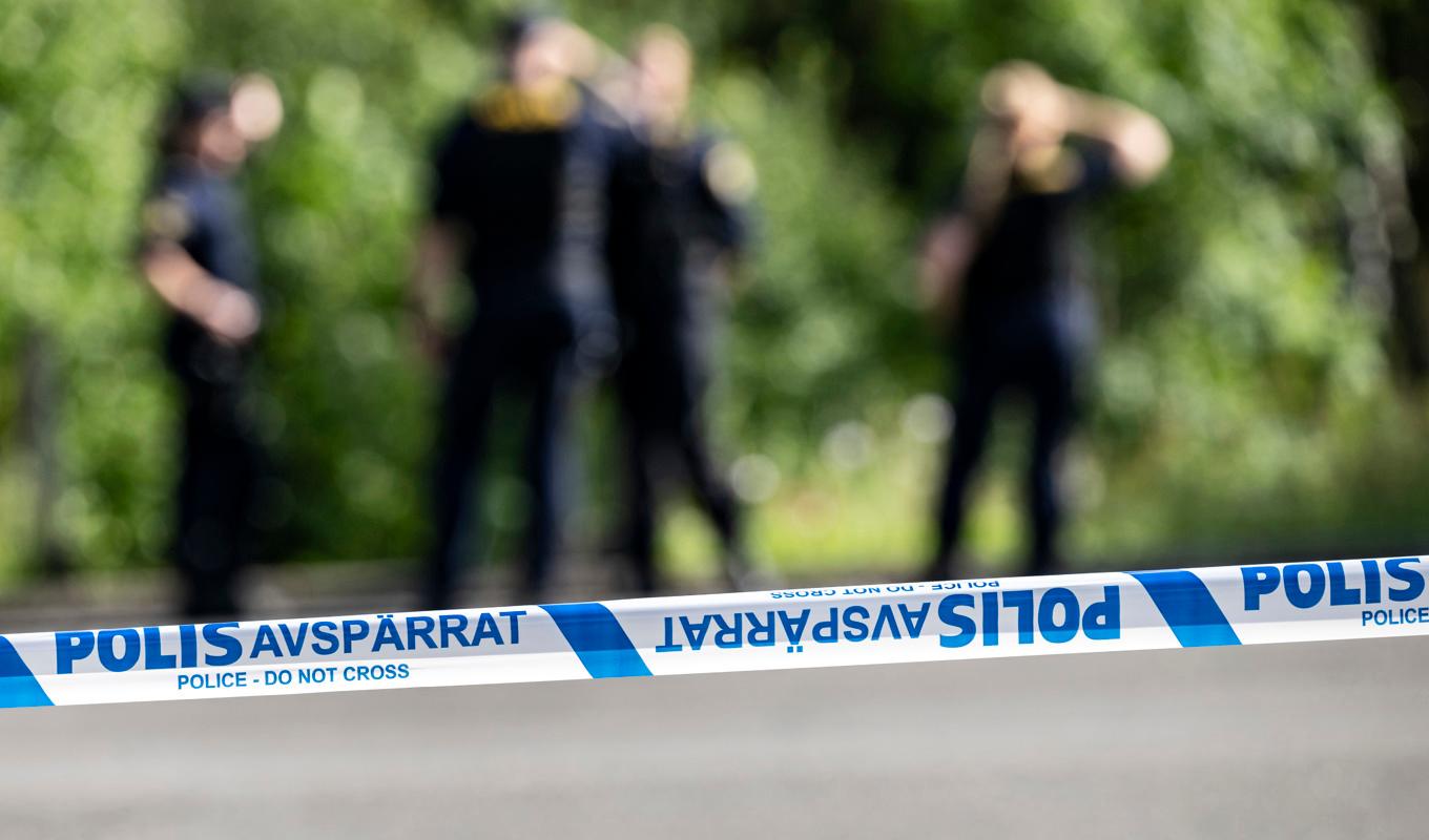 En man i 30-årsåldern har anhållits misstänkt för ett mord i Haninge i fjol. Arkivbild. Foto: Johan Nilsson/TT