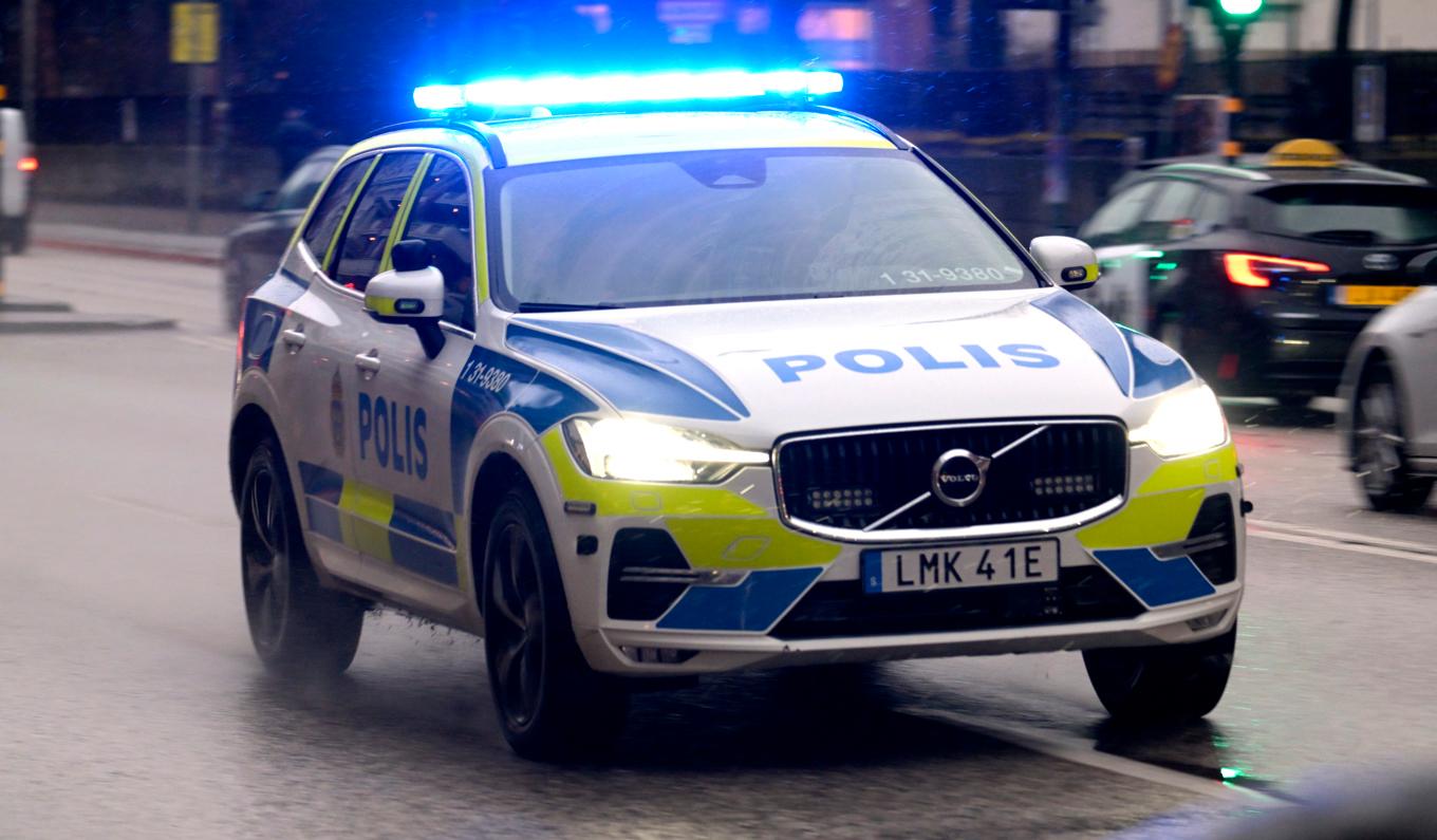 En person misstänks för mordförsök på poliser. Arkivbild. Foto: Janerik Henriksson/TT