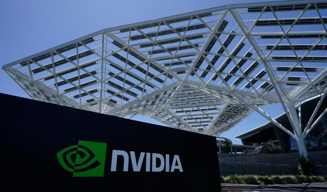 Nvidia presenterar delårsrapport. Arkivbild. Foto: Jeff Chiu/AP/TT