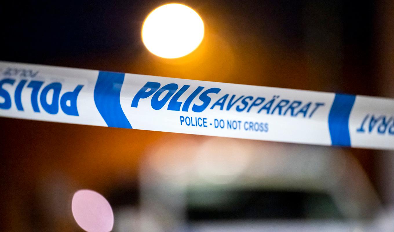 Polisen i Sundsvall har avlossat skott mot en man i Sundsvall som har förts till sjukhus. Arkivbild. Foto: Johan Nilsson/TT