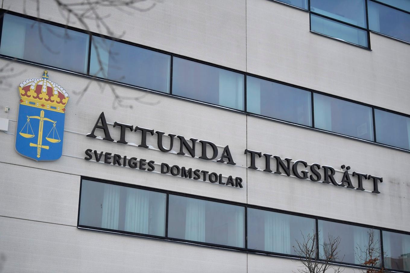 Huvudförhandlingen hålls i en säkerhetssal i Attunda tingsrätt i Sollentuna. Arkivbild. Foto: Pontus Lundahl/TT