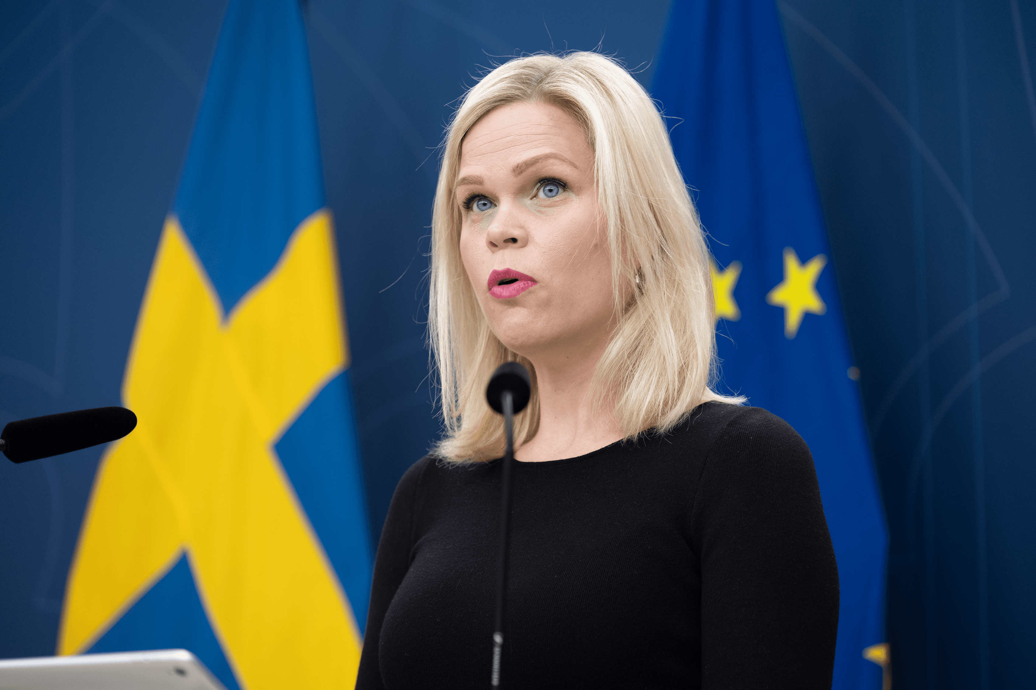 Pauline Brandberg, jämställdhets- och bitr. arbetsmarknadsminister. Foto: Roger Sahlström