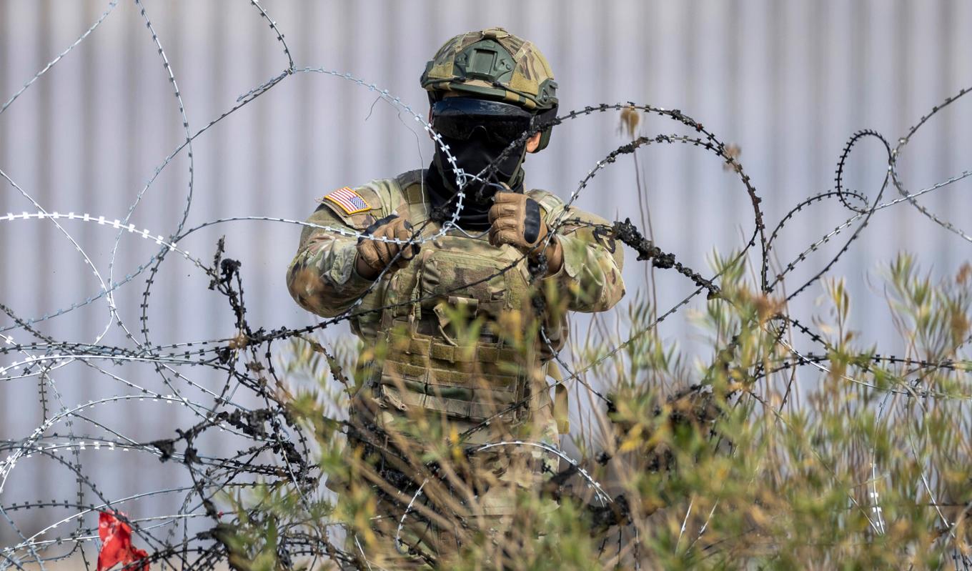 Individuella delstater har tagit gränssäkerheten i egna händer. Foto: John Moore/Getty Images