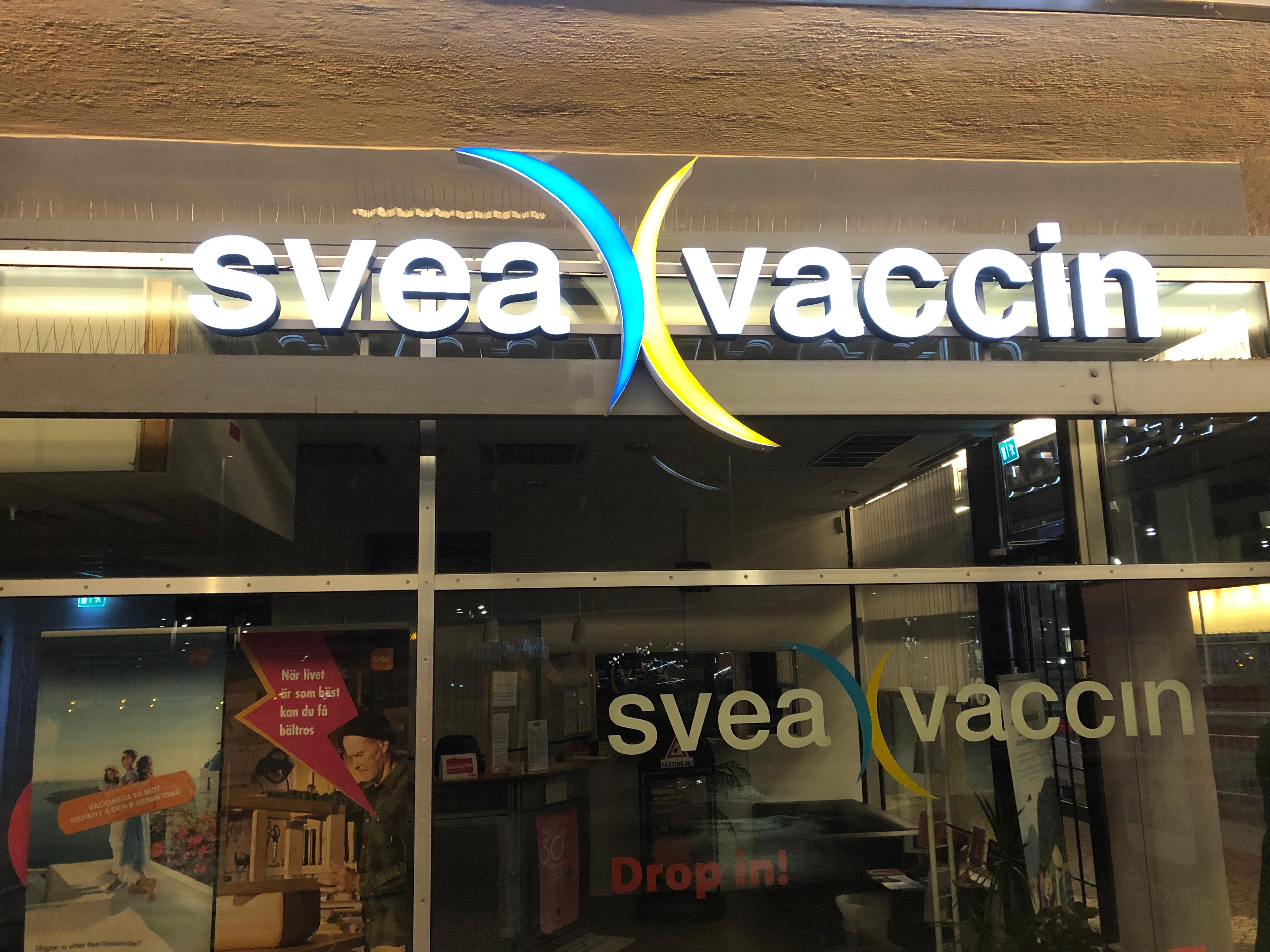 Region Stockholm uppger att man säger upp avtalet med Svea Vaccin. Foto: Tony Lingefors