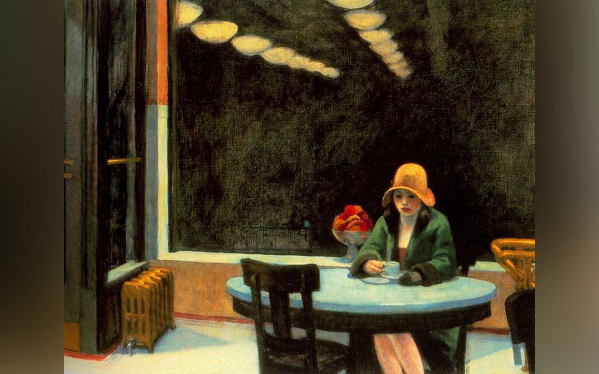 Utan ändring i livsstil kan dåliga vanor leda till inte bara trötthet utan till depression. Apati, målning av Edward Hopper (1882–1967). Foto: Public Domain