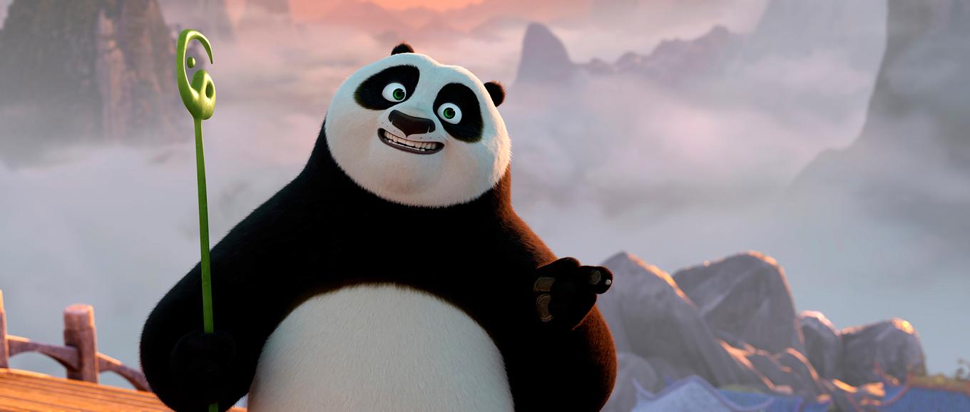 "Kung Fu Panda 4" toppar listan över mest sedda filmerna i Nordamerika. Foto: DreamWorks Animation