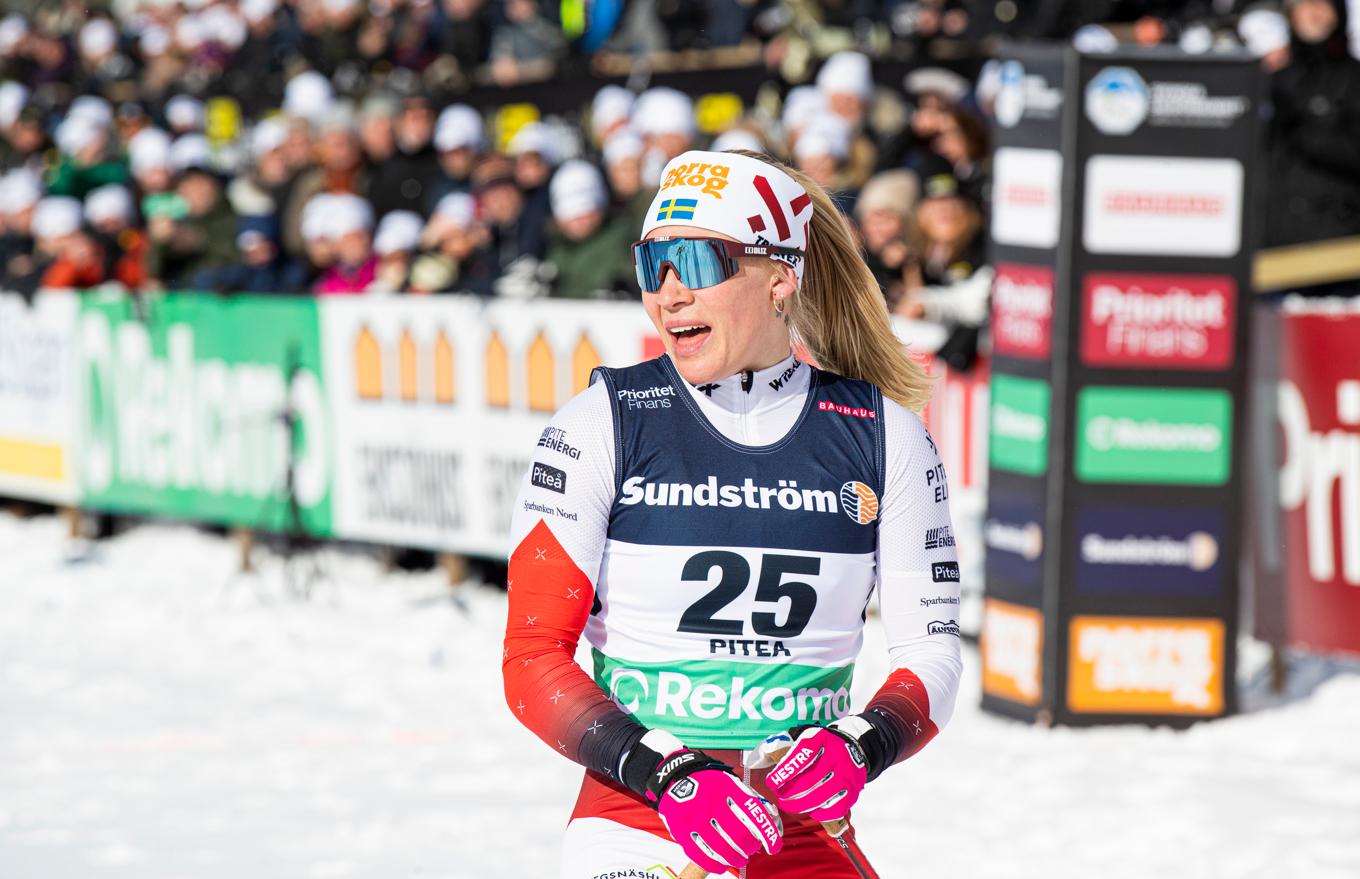Jonna Sundling tog hem SM-guldet på 20 kilometer masstart, fristil. Arkivbild. Foto: Jens Ökvist/TT