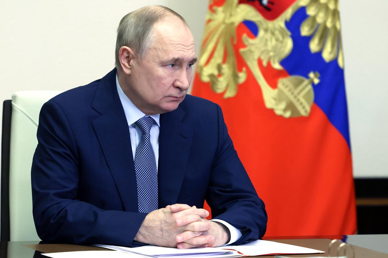 Rysslands president Vladimir Putin. Arkivbild. Foto: Mikhail Metzel/Sputnik/AP/TT