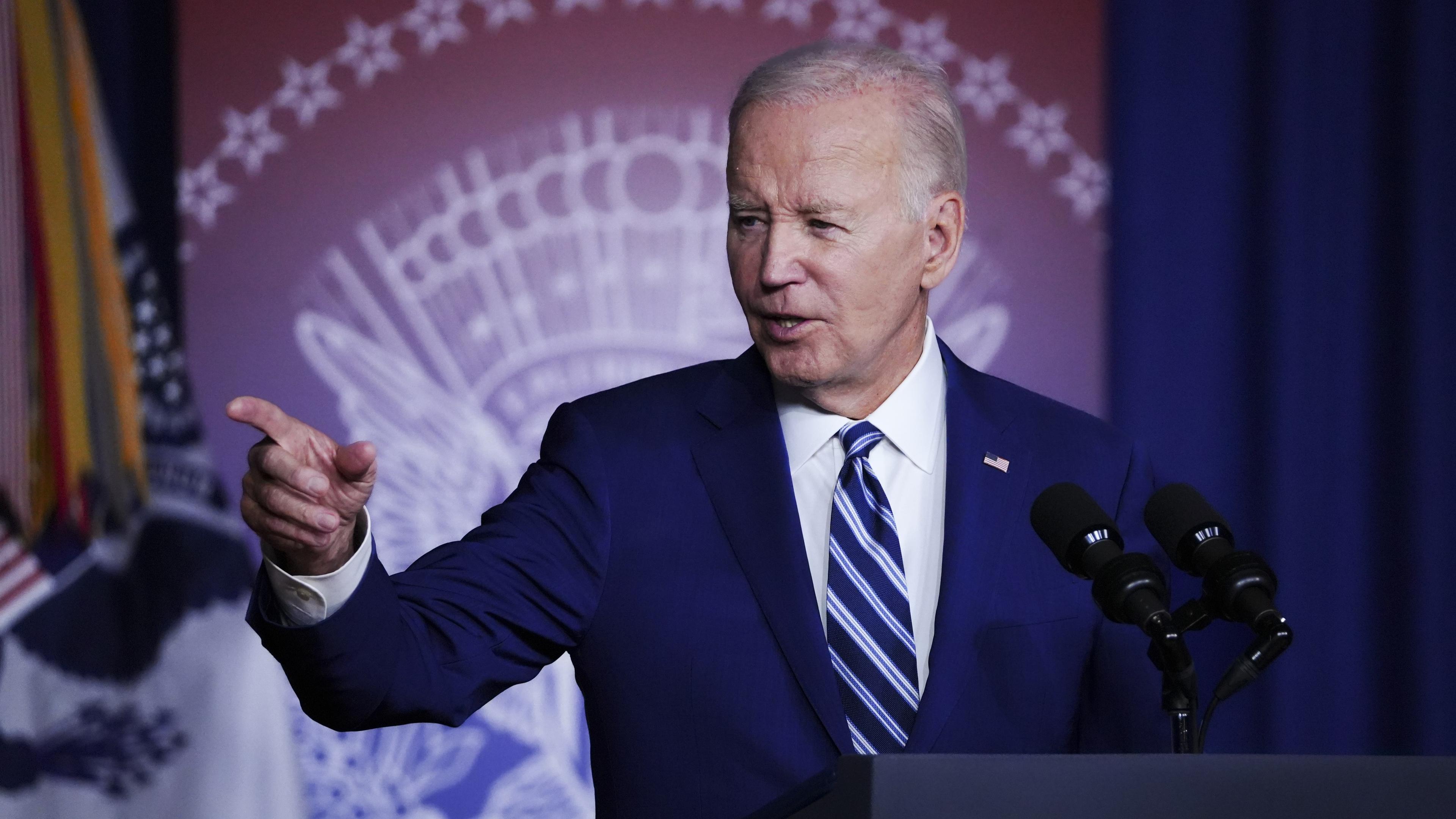 USA:s president Joe Biden talar i Salt Lake City, den 10 augusti 2023. Demokraterna lider enligt en expert av ”underskott på entusiasm”. Foto: Madalina Vasiliu