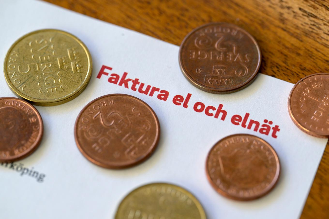Billigare elräkning i mars än samma månad i fjol. Arkivbild. Foto: Janerik Henriksson/TT