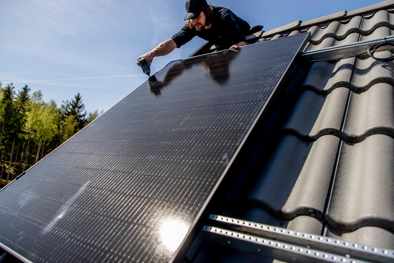 Solcellsanläggningarna i Sverige fortsätter att öka. Arkivbild. Foto: Adam Ihse/TT