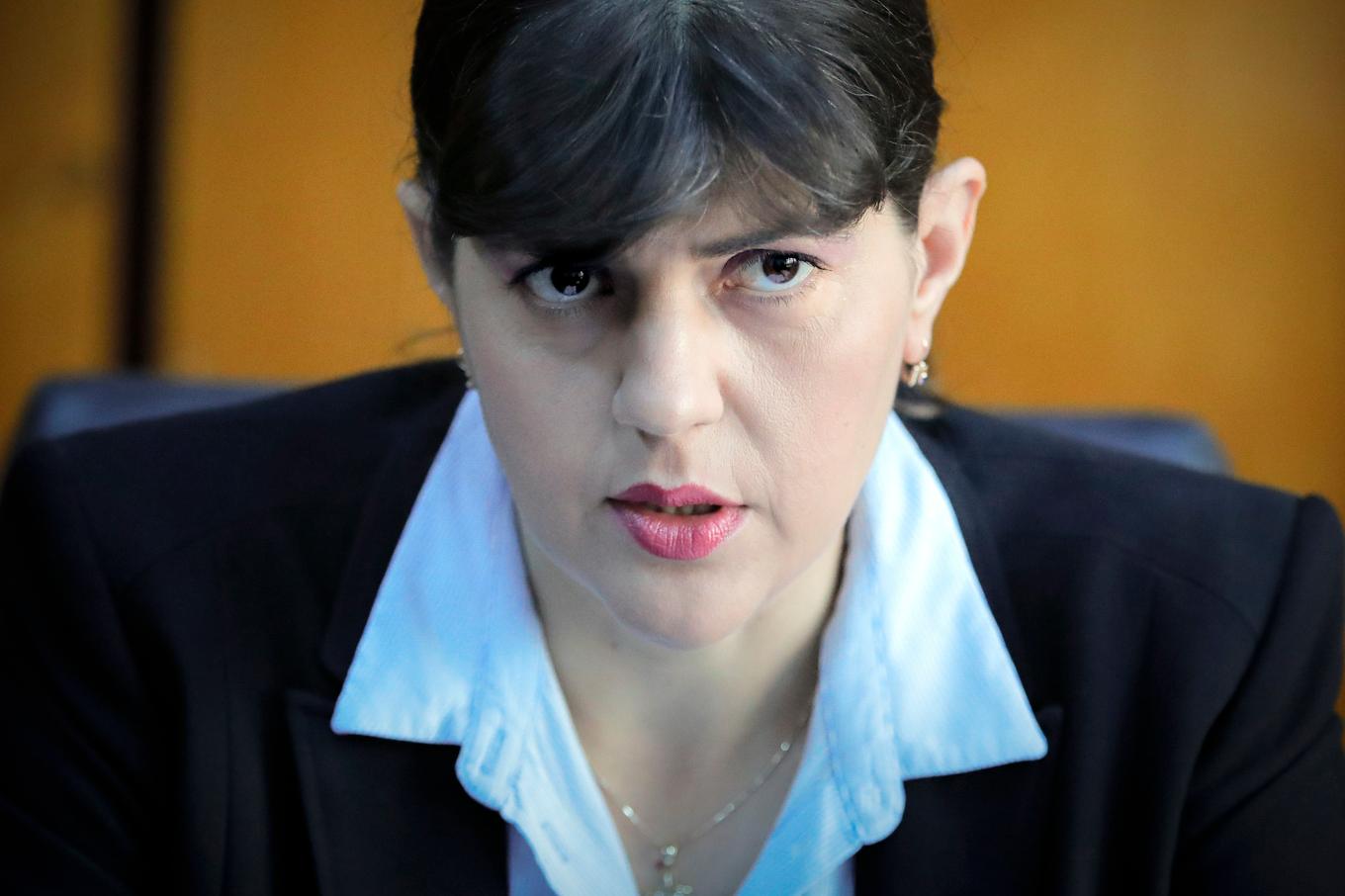 Rumänska Laura Codruta Kövesi är chef för EU:s antikorruptionsåklagare, Eppo. Arkivfoto. Foto: Vadim Ghirda/AP/TT
