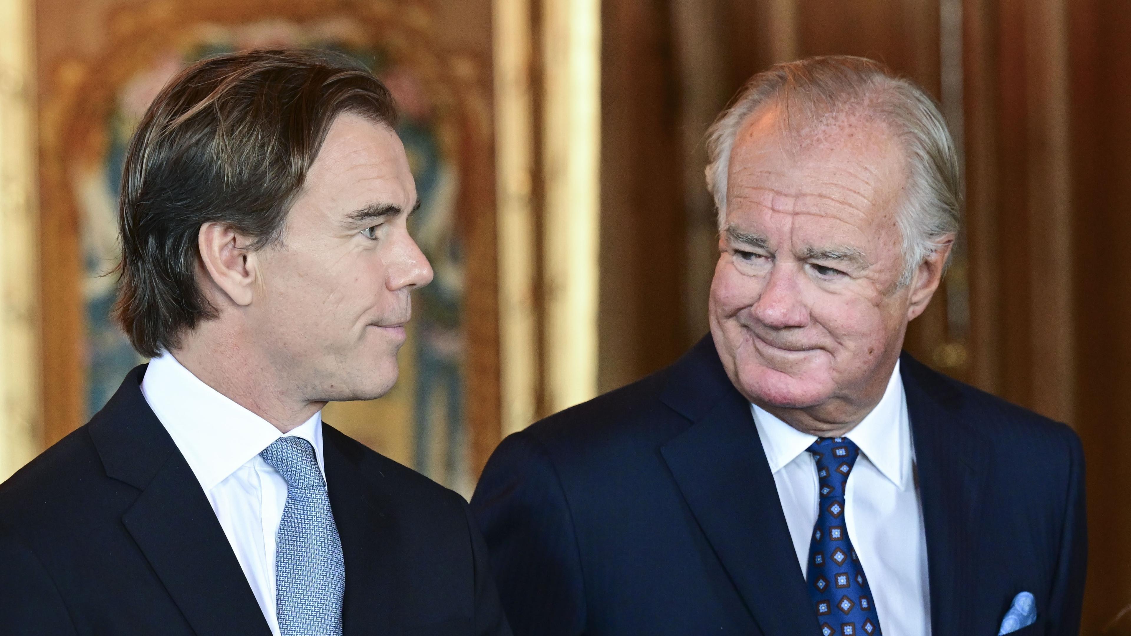 Karl-Johan Persson och Stefan Persson (till höger). Båda finns med på listan över Sveriges allra rikaste personer. Foto: Jonas Ekströmer/TT