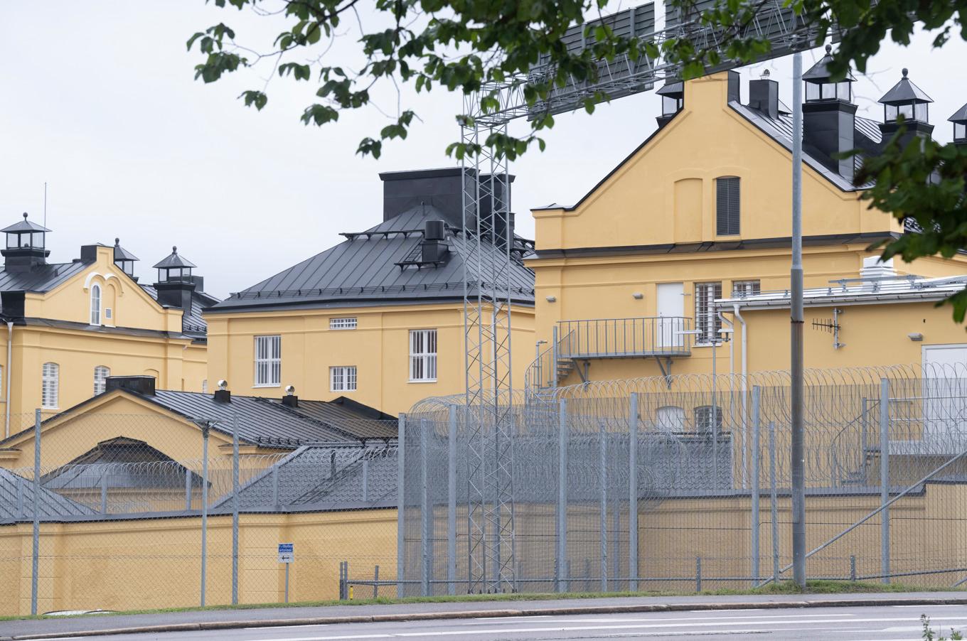 Händelsen inträffade på fängelset i Härnösand. Arkivbild. Foto: Fredrik Sandberg/TT