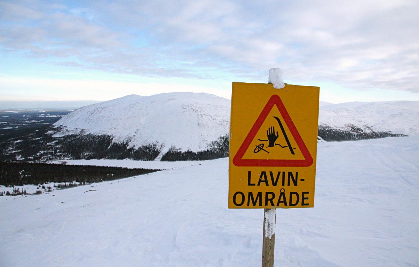 Det råder farliga lavinförhållanden i den svenska fjällvärlden. Arkivbild. Foto: Mats Lennartson/TT