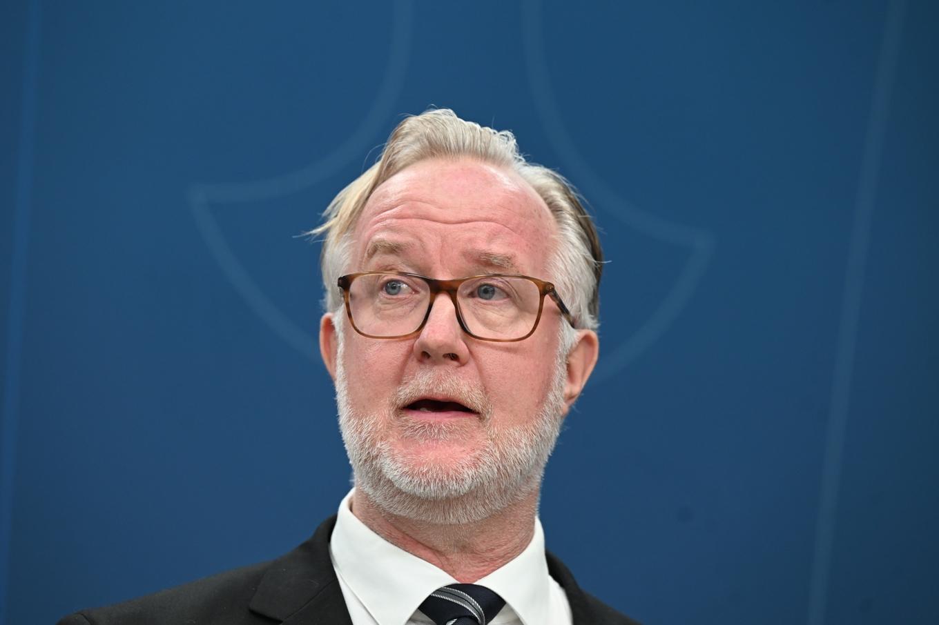 Arbetsmarknads- och integrationsminister Johan Pehrson (L). Arkivbild Foto: Fredrik Sandberg/TT