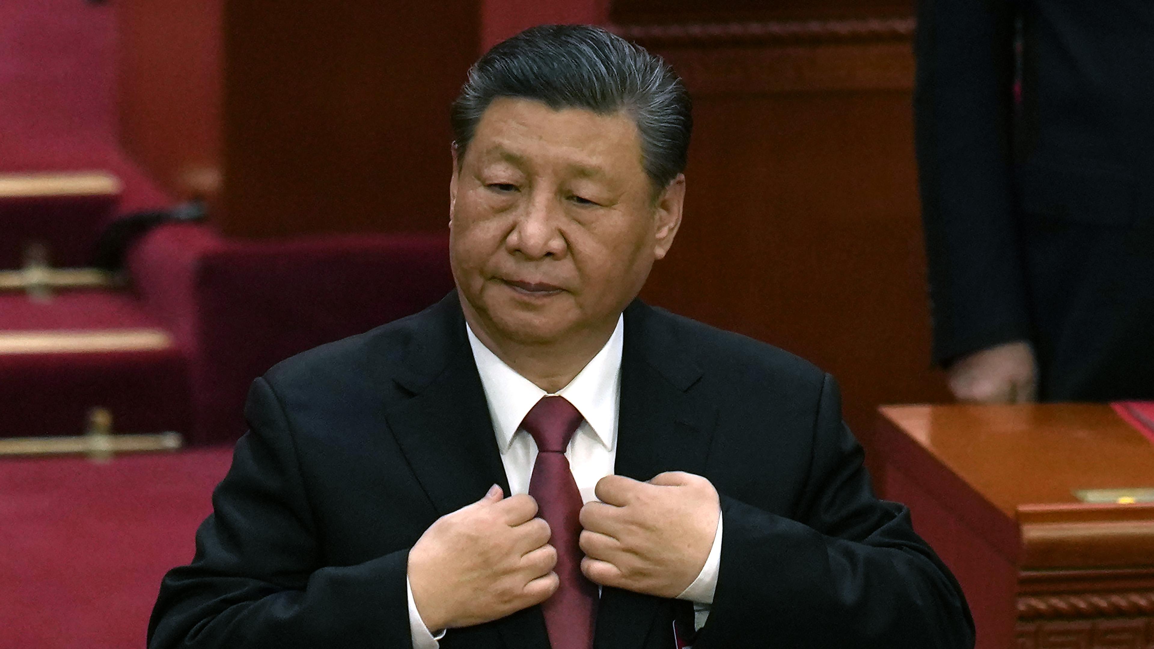 Kinas president Xi Jinping. Arkivbild. Foto: Ng Han Guan/AP/TT