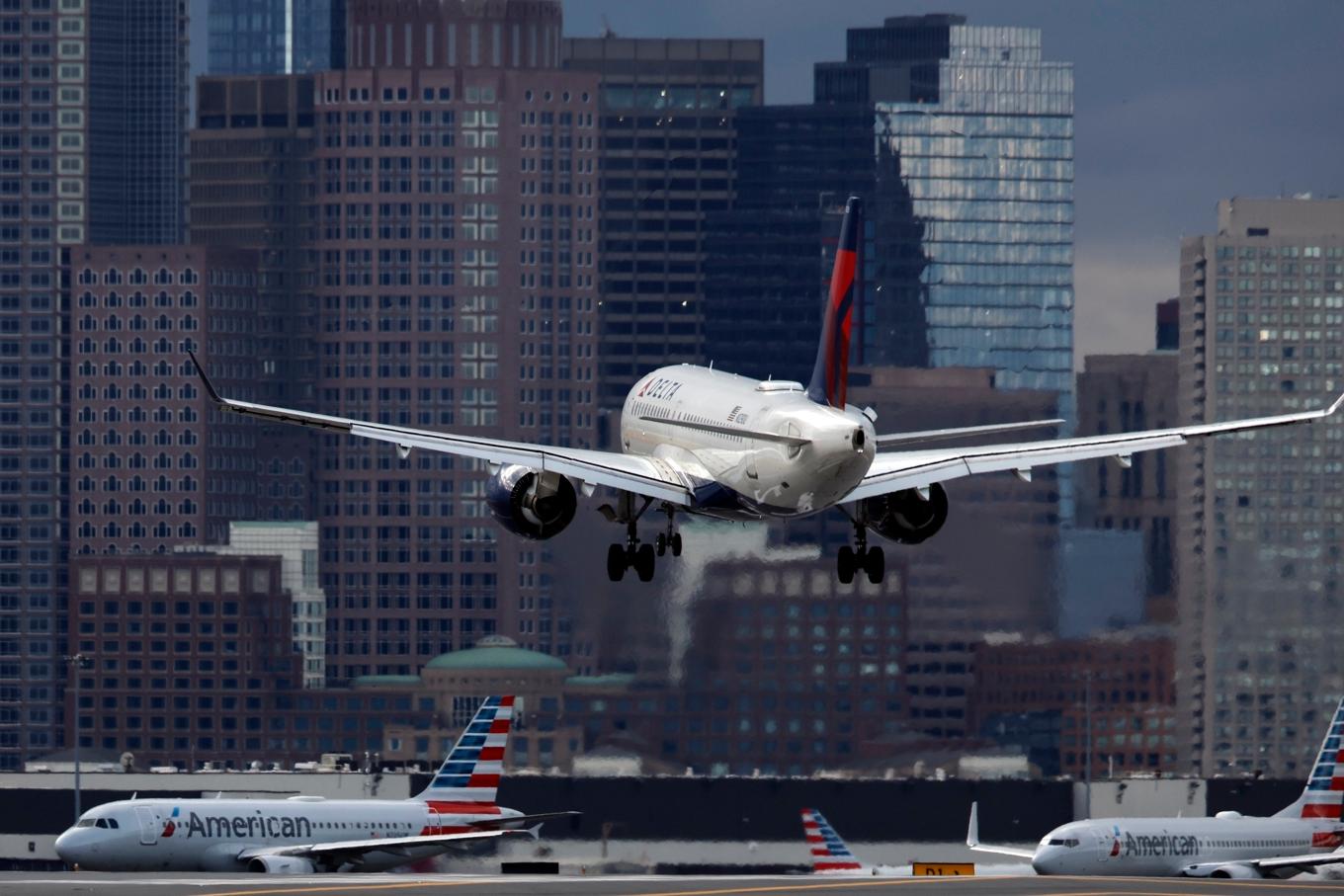 Flygbolaget Delta Air Lines smygstartar rapportsäsongen på Wall Street. Arkivbild Foto: Michael Dwyer AP/TT