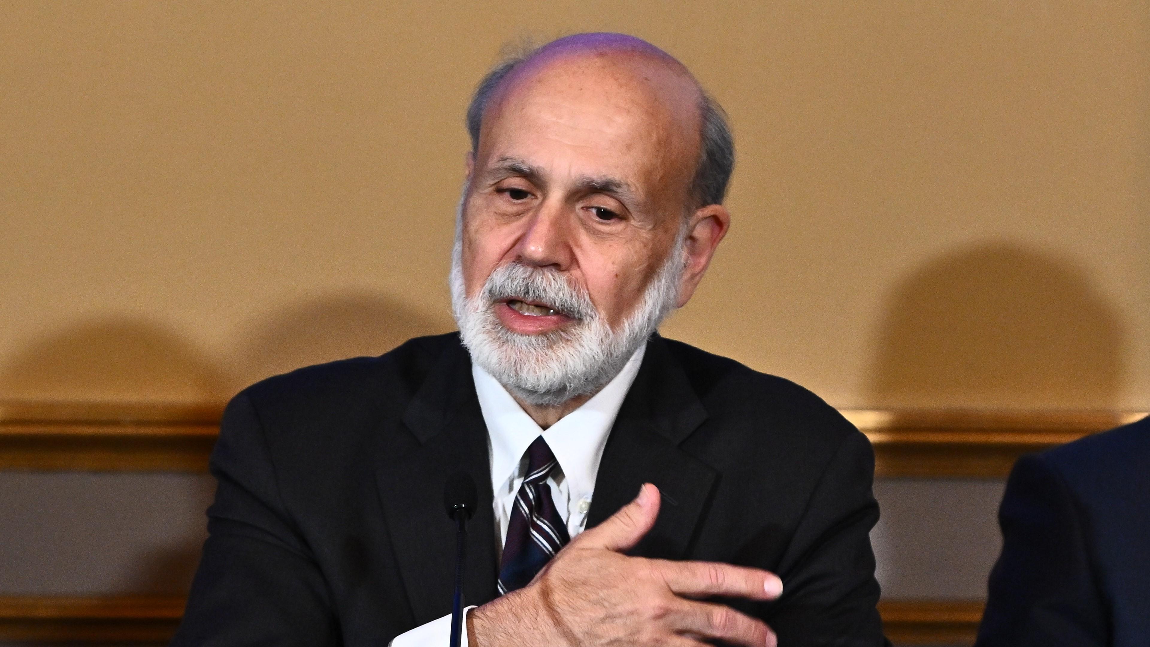 Centralbankslegenden Ben Bernanke tog 2022 emot Riksbankens ekonomipris till minnet av Alfred Nobel. Arkivbild. Foto: Claudio Bresciani/TT
