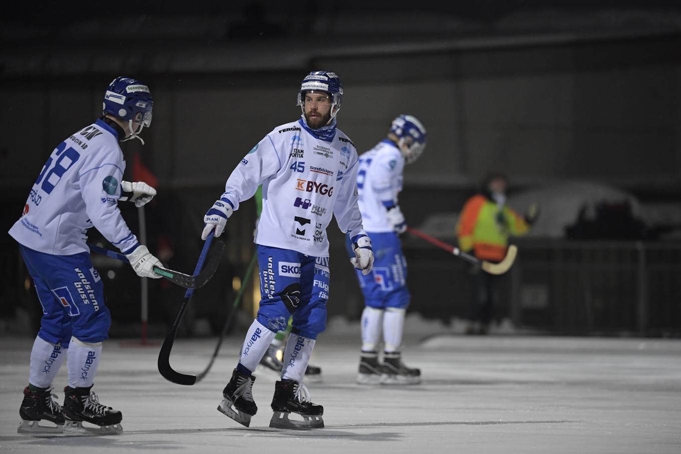 IFK Motala lämnar elitserien i bandy för att börja om i division 1. Arkivbild. Foto: Pontus Lundahl/TT